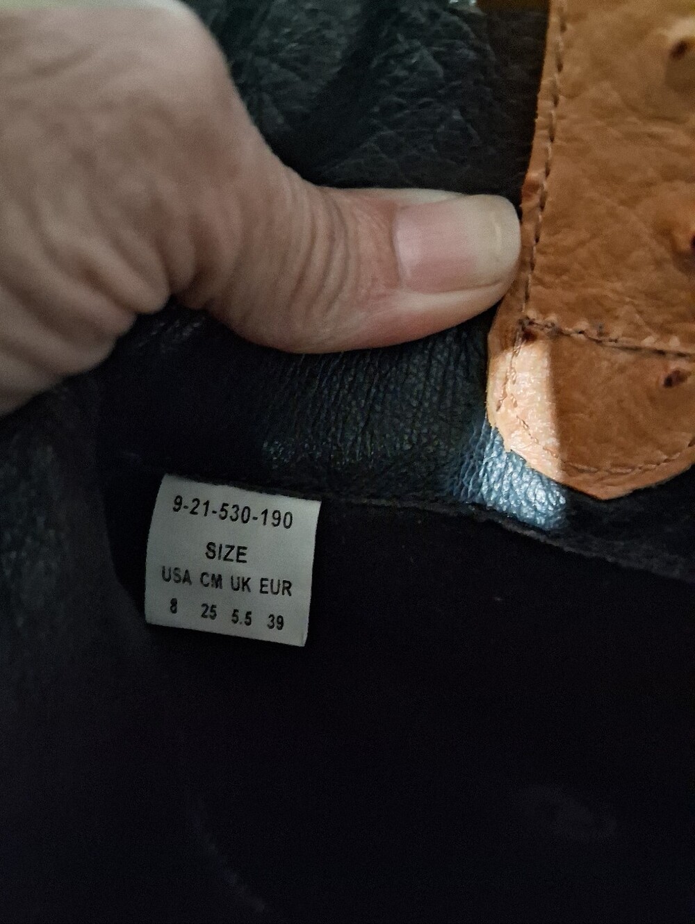 Roper Two-Tone Brown/Tan Western Ankle Boots - Picture 6 of 9